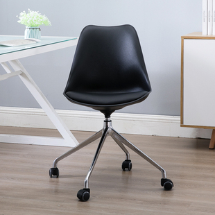 家用现代简约办公电脑椅子书桌椅ins北欧设计工作室舒适旋转轮椅