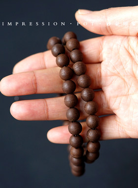 砂壶印象 紫砂手串 长度43cm 直径5mm 中式文玩手链可盘！