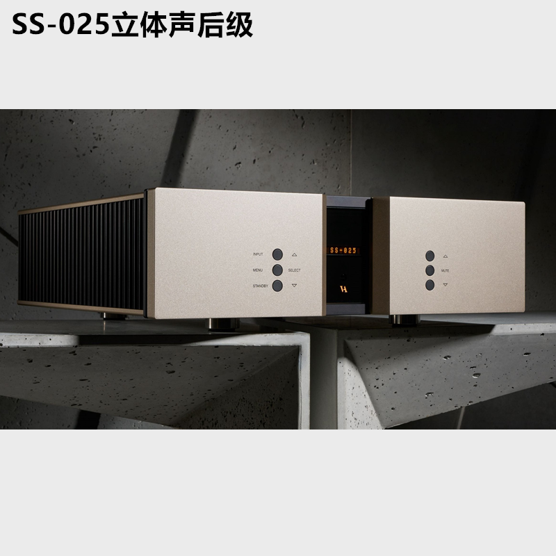 丹麦 Vitus Audio 维达斯 签名系列 SS-025 立体声后级功放