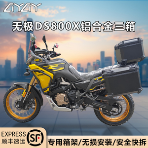 摩托车边箱适用无极DS800x三箱无极两侧箱铝合金侧边箱