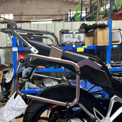 AYAY摩托车边箱适用本田边架CB400/500X/NX400/500铝合金三箱支架