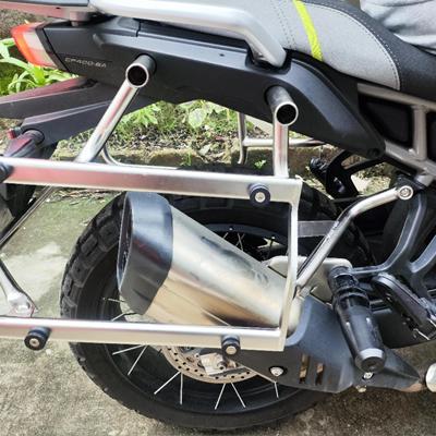 AYAY摩托车边箱适用春风边架450MT/650MT/800MT铝合金三箱支架