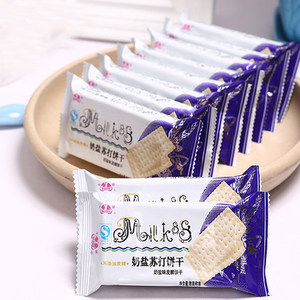 半球 味丹无蔗糖 奶盐苏打饼干 无糖饼干 酥脆 500g散称 5斤包邮