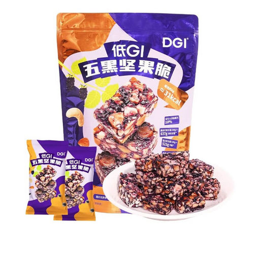 包邮山姆代购 DGI低GI五黑坚果脆500g