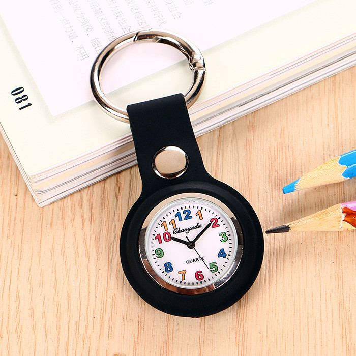 登山扣挂表清晰字面硅胶防摔表套