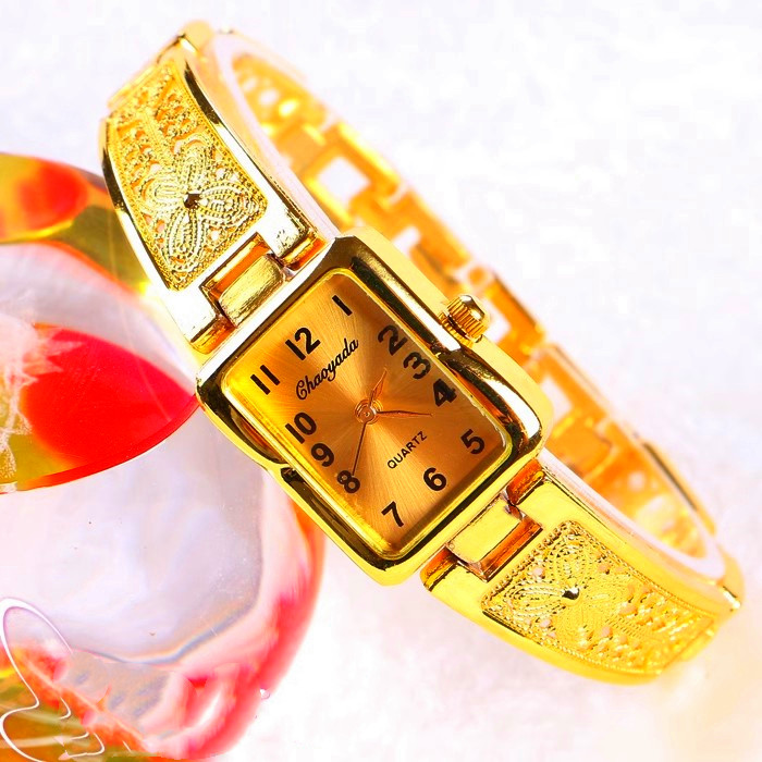 休闲女士手链手表女式镂空女款钢带手镯表韩版时尚潮流简约防水