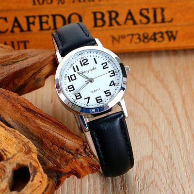 简约时尚中小学生皮带手表