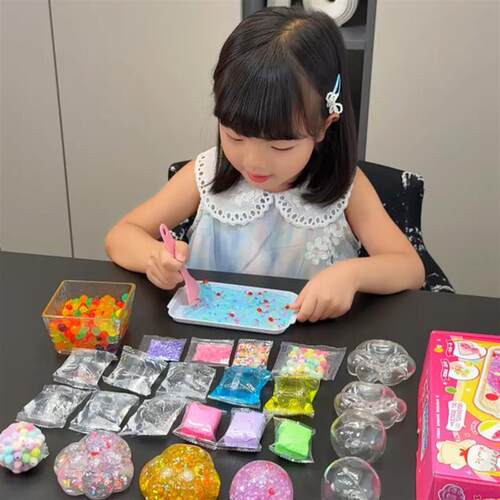 无毒手作球手工diy猫爪捏捏乐儿童玩具吵吵球解压玩具3生日礼物6