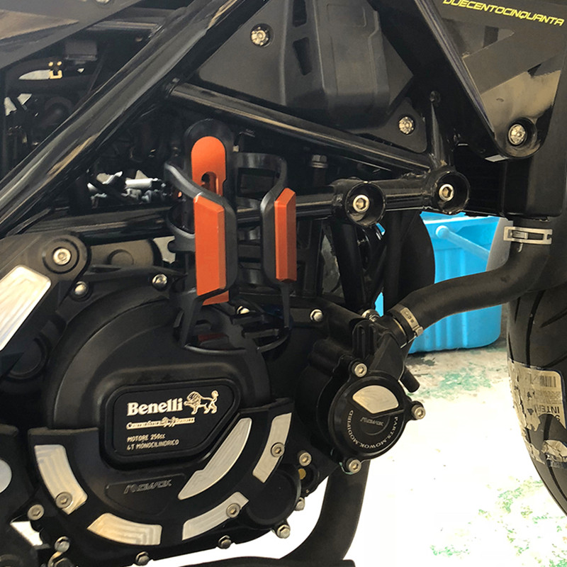 YBMPMY 适用KTM Adventure1090/1190/1290 改装水杯架 水壶支架 摩托车/装备/配件 摩托车保险杠 原图主图