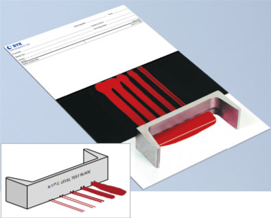 BYK0812NYPC流平测试器 油漆油墨性能测试涂膜器 制备器