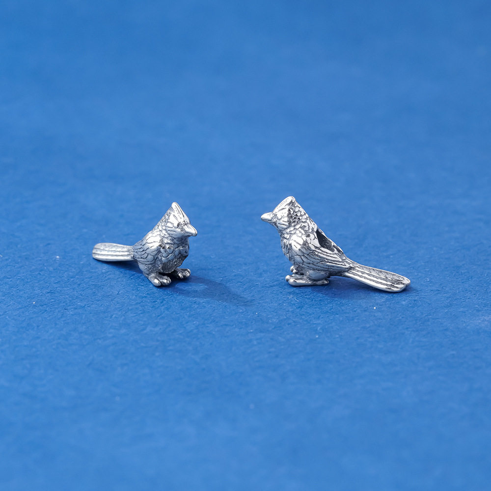 s925纯银复古个性中式喜鹊小鸟隔珠diy文玩手串手链银饰配件材料,饰品/流行首饰/时尚饰品新,其他DIY饰品配件,淘宝优惠券,粉丝福利购,淘宝优惠卷