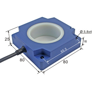 大孔径32,34,36,38,40,42,44,46,48mm电感式金属感应环形接近开关