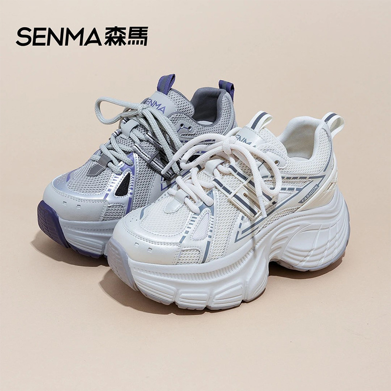 森马厚底老爹鞋女休闲鞋