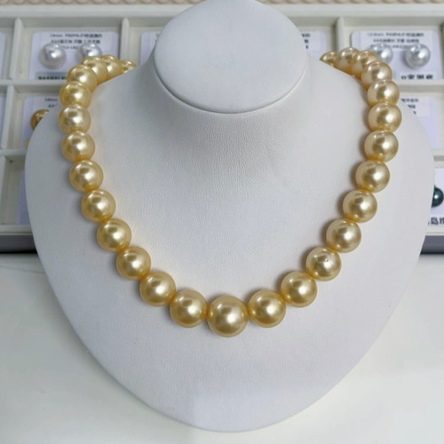 12-15mm 南洋金珠干枯玫瑰金（特价）