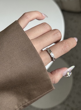 对戒礼物JollyMolly925银小众