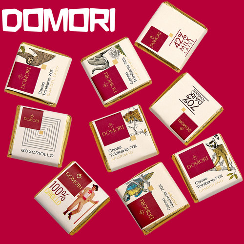 Domori黑巧克力散装方便携带