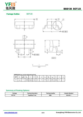 MOS管BSS138 SOT-23场效应管印字J1 LBSS138LT1G 品牌