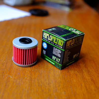 适合 本田XADV750 佛鲨750机滤变速箱滤 Hiflofiltro高效过滤
