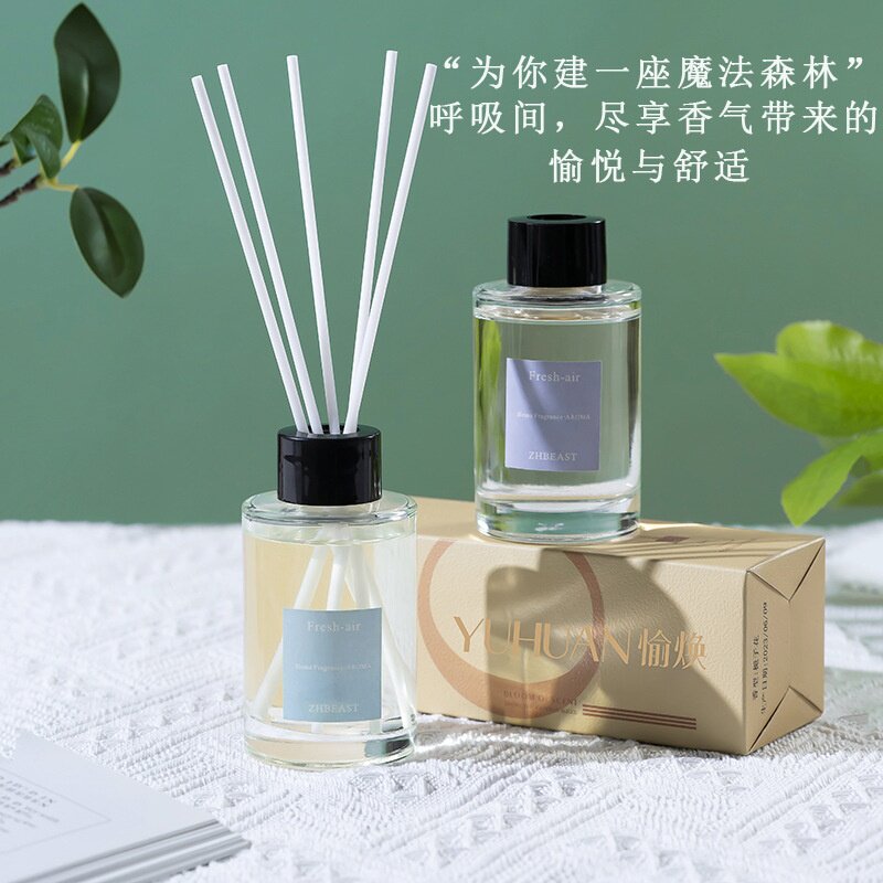 酒店房间藤条香薰摆件家用卧室内
