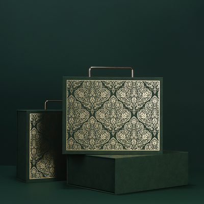 礼品盒子空手提ins风高级感复古简约创意送女友生日伴手新年元旦