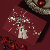 礼品包装 国风高级感简约创意送女生日新娘结婚伴手礼物 盒子空中式