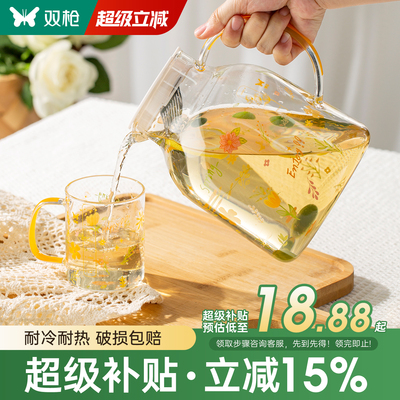 耐冷耐热高硼硅玻璃水壶2025新