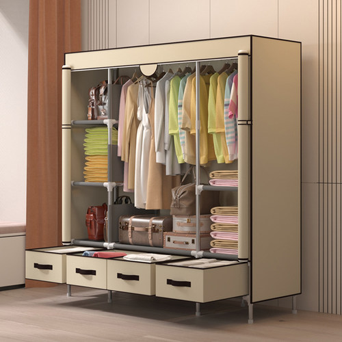 简易衣柜结实耐用出租屋宿舍组装
