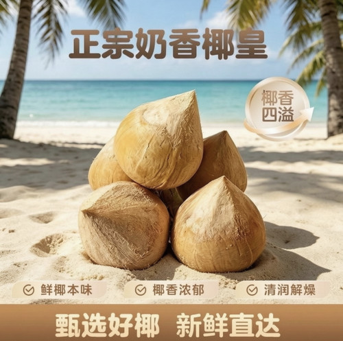 泰国小椰皇小椰子新鲜水果