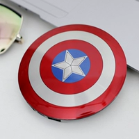 Marvel xác thực đội trưởng Mỹ sức mạnh di động Avengers lá chắn Điện thoại di động máy tính bảng phổ quát sạc kho báu Avengers 4 đội Mỹ Apple X điện thoại di động Android điện thoại di động - Ngân hàng điện thoại di động cuc sac du phong