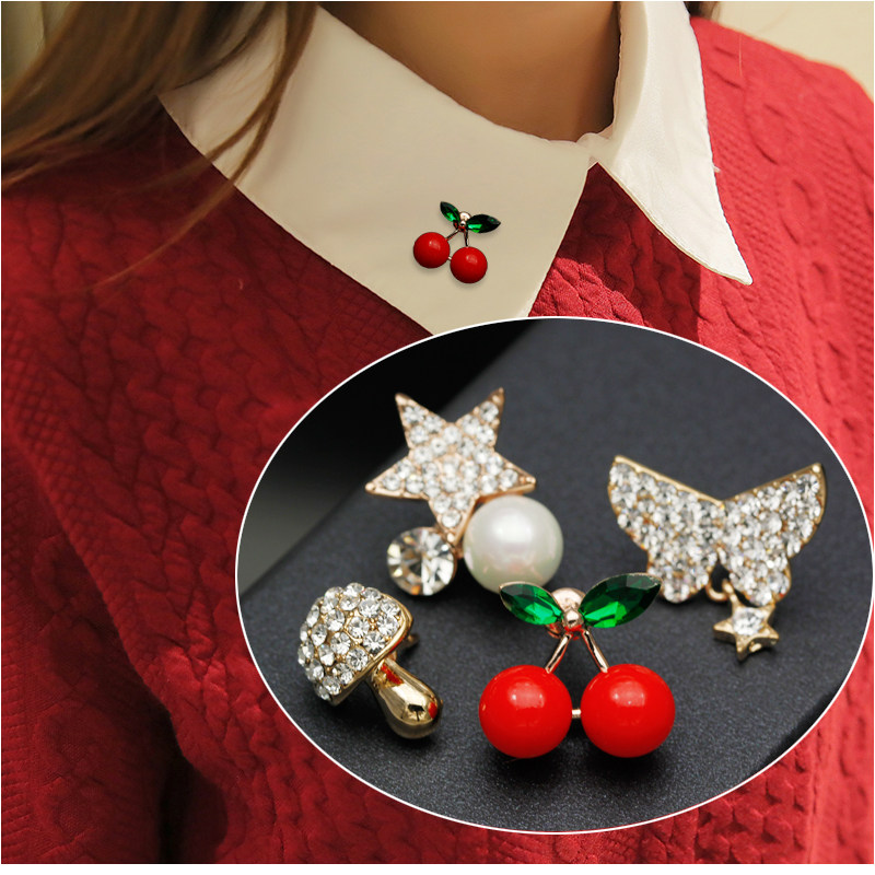 Broche femme en Zircon diamant - Ref 1171742 Image 1