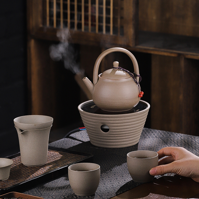 围炉煮茶一整套电碳两用茶壶中式