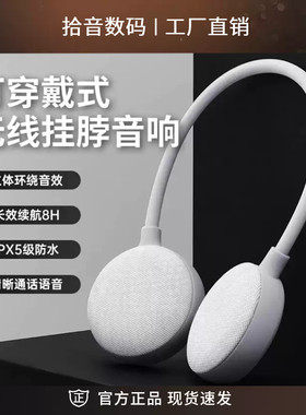 可插卡轻便无线挂脖蓝牙音箱