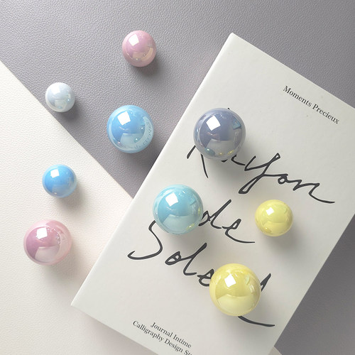 珠光甜美法式拉手现代简约高端衣柜门橱柜子家具抽屉意式银色把手