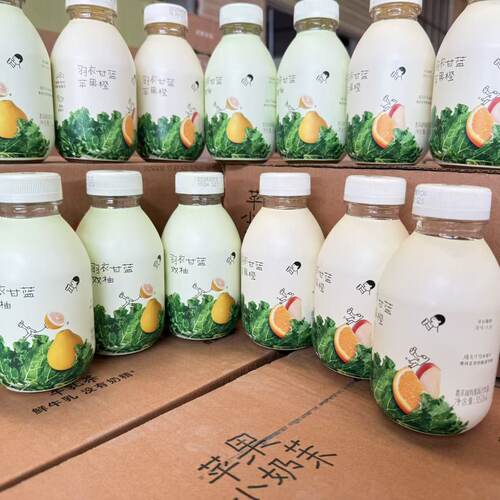 喜茶羽衣甘蓝双柚植物果蔬汁6瓶