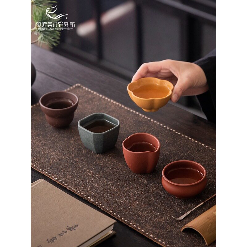 敦煌五福紫砂茶杯礼盒博物馆文创乔迁退休新婚生日礼物新春礼品