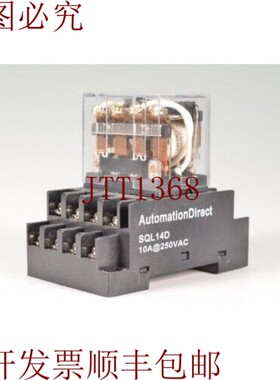 原装供应自动化直接SQL14D、QL4X1-D24、继电器继电器+继电器24VD