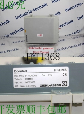 原装供应Ziehl-Abegg Dcontrol PKDM5 速度控制装置 208-415V