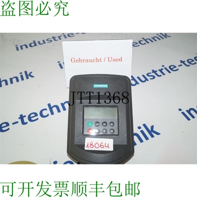 原装供应Micromaster 4 6SE6400-0BE00-0AA0基本操作面板