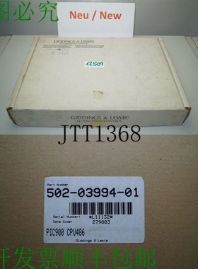 原装供应吉丁斯和刘易斯 PiC900 cpu486 502-03994-01 Neuf