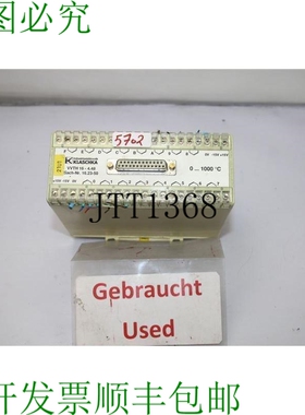 原装供应KLASCHKA 工业电子 VVTH 16-4.48 16.23-50