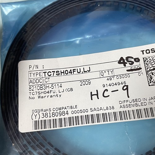TC7SH04FU,LJ SOT353丝印04FU逻辑门芯片全新原装现货可直拍
