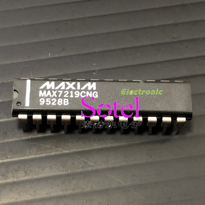 MAX7219CNG MAXIM DIP【索特尔电子芯片商城】原装可直拍