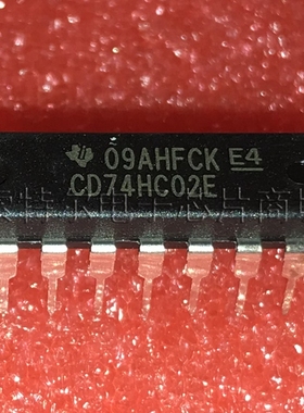 CD74HC02E TI DIP14【索特尔电子芯片商城】原装可直拍