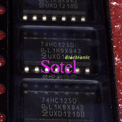 74HC125D NXP SOP【索特尔电子芯片商城】原装可直拍