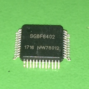 SG8F6402 TQFP48平板键盘 完全集成的混合信号片上系统型MCU直拍