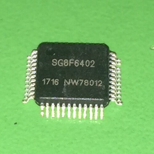 SG8F6402 TQFP48平板键盘 完全集成的混合信号片上系统型MCU直拍
