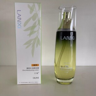 专柜正品 LANCS兰皙橄榄水份补湿柔肤露100ml 补水锁湿嫩肤