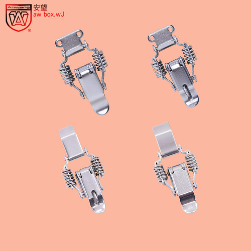 AW/安望304不锈钢双弹簧带锁扣