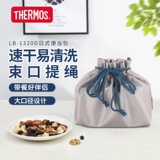 Аксессуары, японская сумка для ланча, вместительная и большая льняная сумка для школьников, сумка для еды