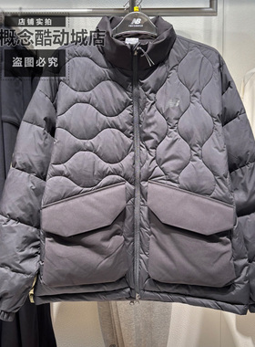 New Balance NB秋冬季情侣宽松休闲保暖棉服舒适立领外套NQF41291